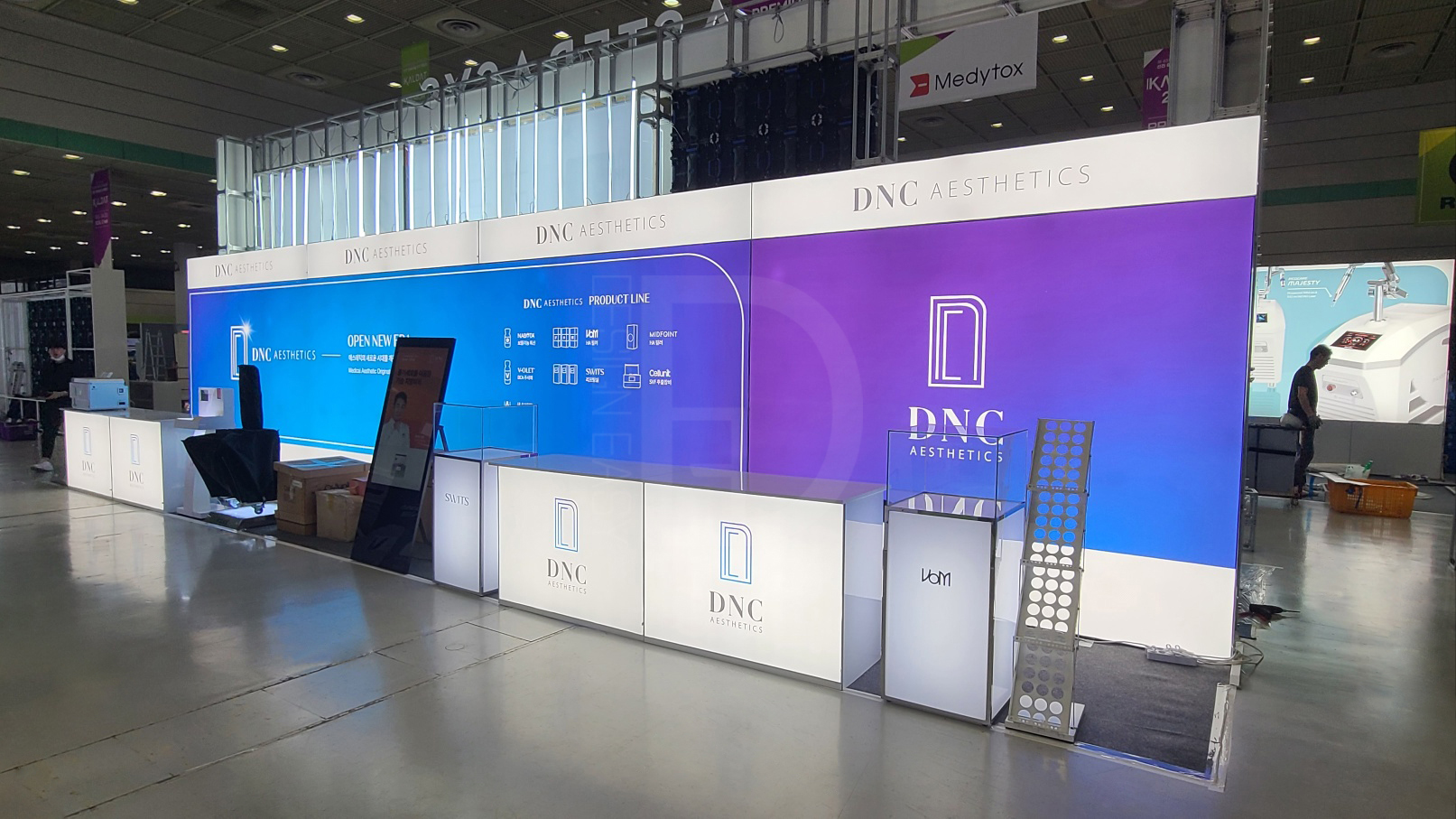 DNC 패브릭 4부스