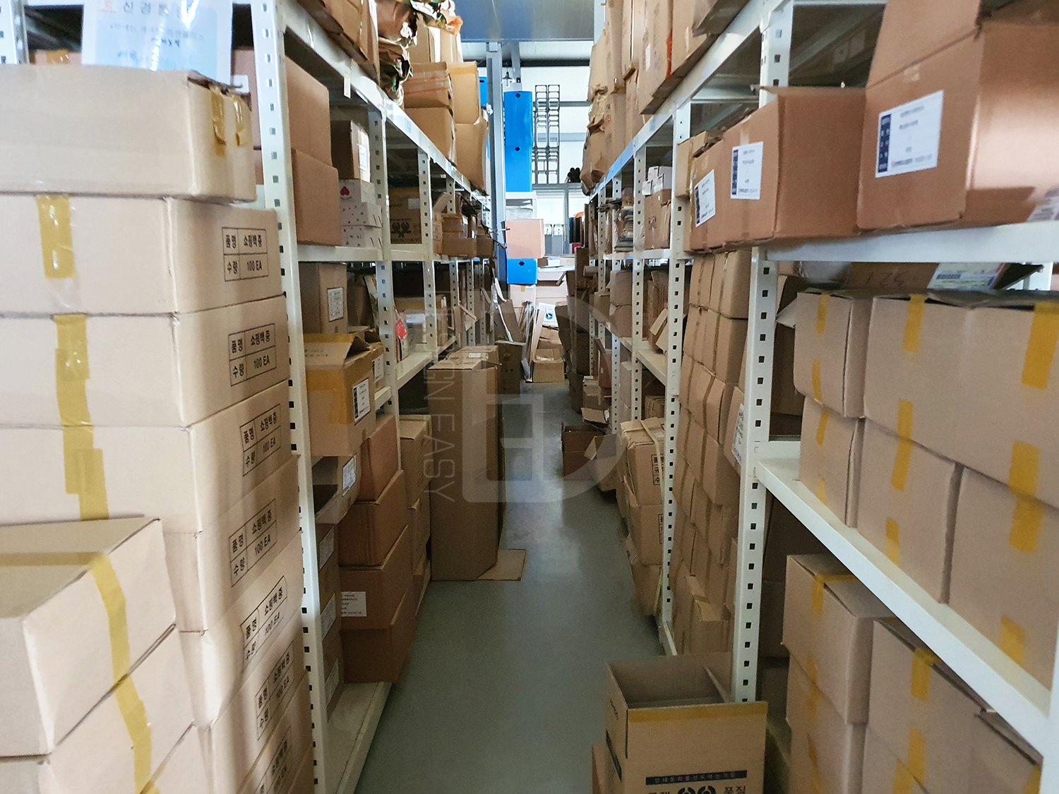 본사 물류 창고_업체별 물품 보관 및 입/출하장